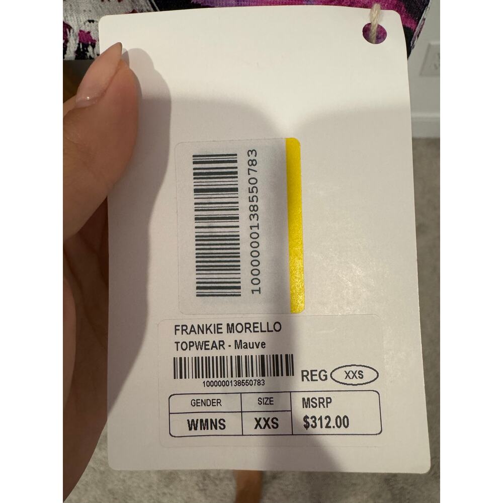 Frankie Morello | Graphic Print Long Sleeve Top - Picture 5 of 8